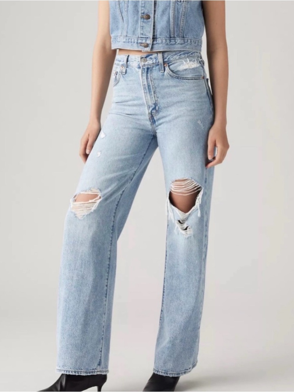 Levi's Ribcage Wide Leg Jeans Size 29
